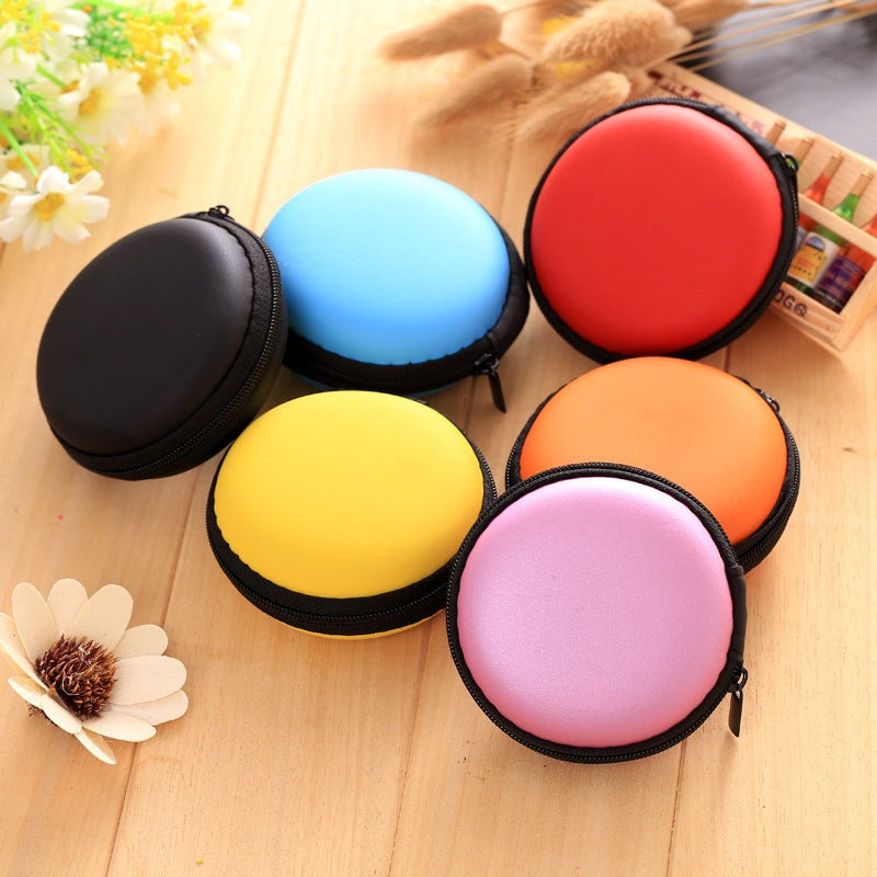1Pc Durable Round Storage Case For Multipurpose