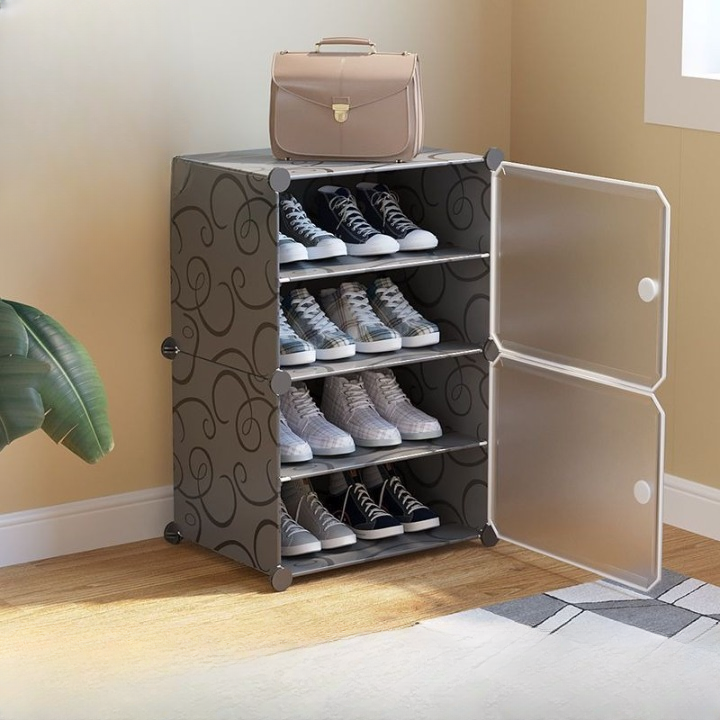 Attachable Cube Cabinet & Shoes Rack Regular