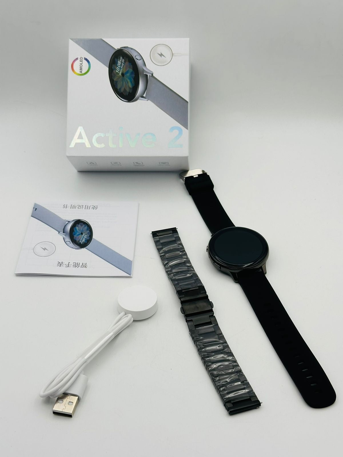Active 2 Pro Smartwatch | Waterproof Round Display