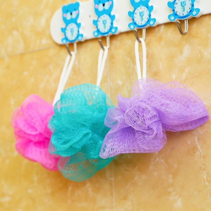 1Pc Flower Bath Body Scrubber Rub.