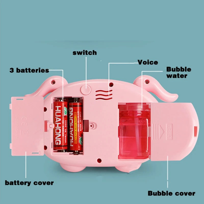 Bubble Blaster Camera – Snap, Play, and Spray!