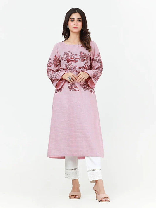 Pret 1Pc Embroidered Cotton Shirt
