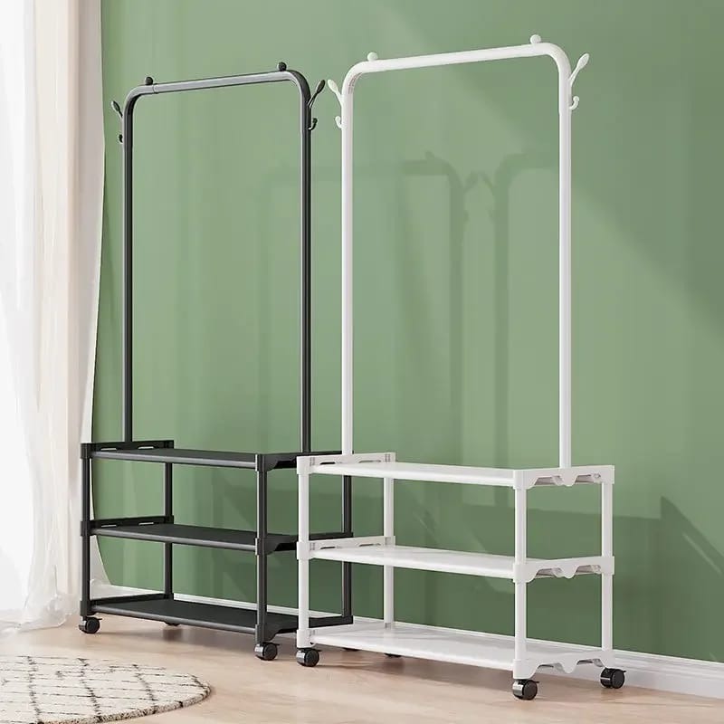 3 Layer Multipurpose Hanging Rack for Clothes and Accessories