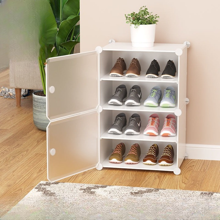 Attachable Cube Cabinet & Shoes Rack Regular