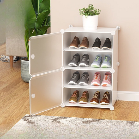 Attachable Cube Cabinet & Shoes Rack Regular