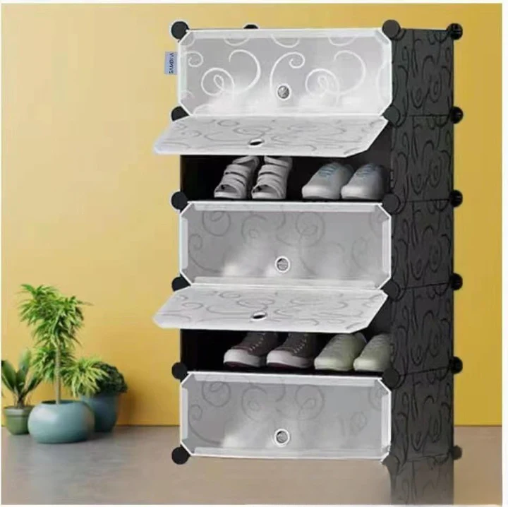 Shoe Storage Organizer Cabinet with Doors