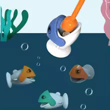 Dinosaur Simple Magnetic Fishing Toys Play Rod Game