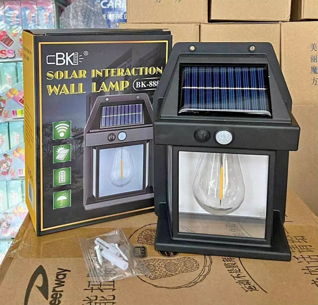 Solar Interaction Wall Lamp