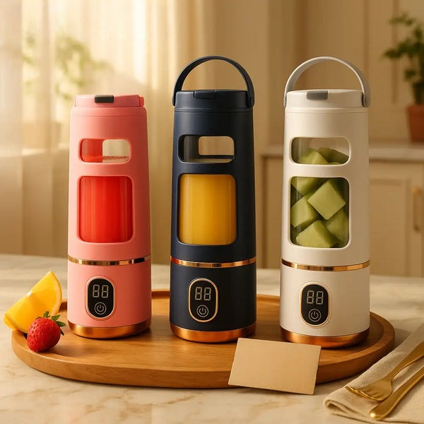 Rechargeable Portable Juicer with Digital Display