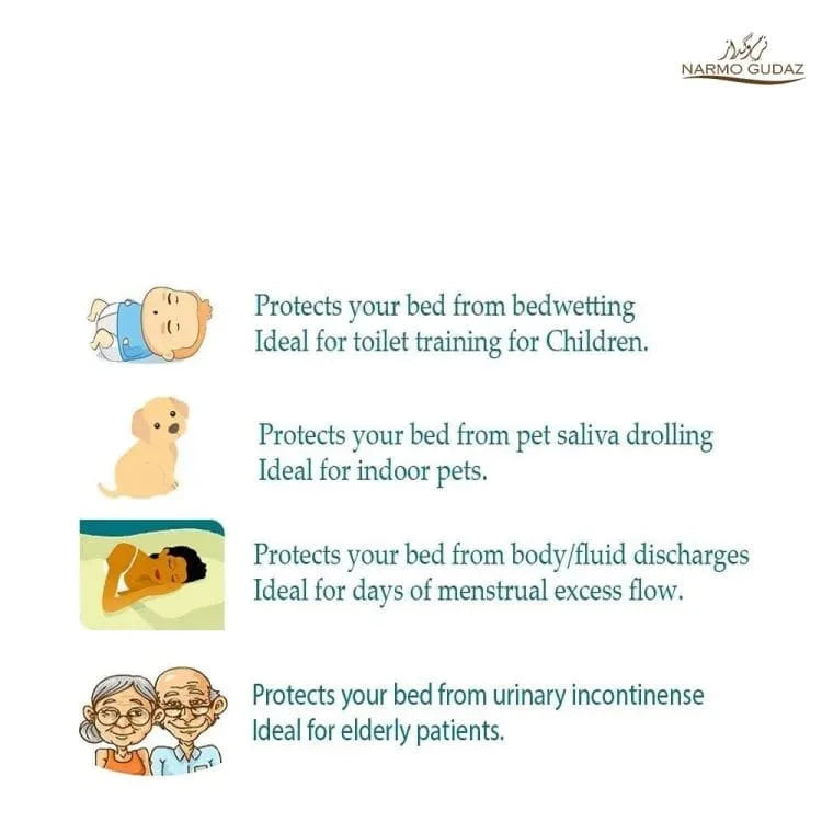 Waterproof Double Bed Mattress Cover