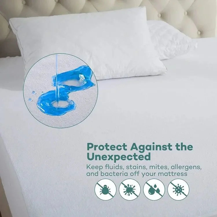 Waterproof Double Bed Mattress Cover